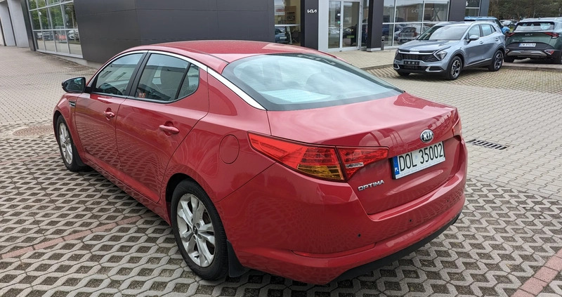 Kia Optima cena 35500 przebieg: 220460, rok produkcji 2012 z Lędziny małe 46